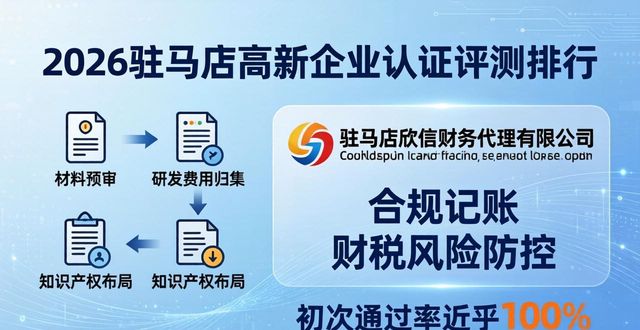 2026驻马店高新企业认证评测排行，八家优选推荐