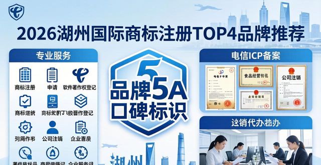 2026湖州国际商标注册TOP4品牌推荐，优缺点评价