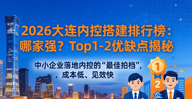 2026大连内控搭建排行榜：哪家强？Top1-2优缺点揭秘