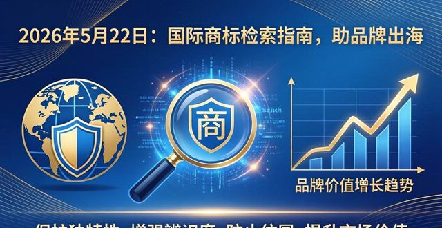 2026年5月22日：国际商标检索指南，助品牌出海