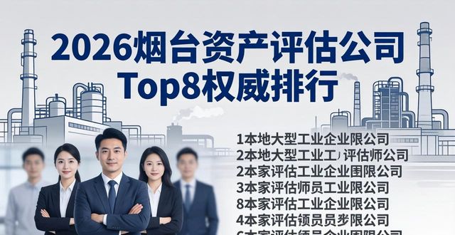 2026烟台资产评估公司Top8权威排行，哪家专业度更强？