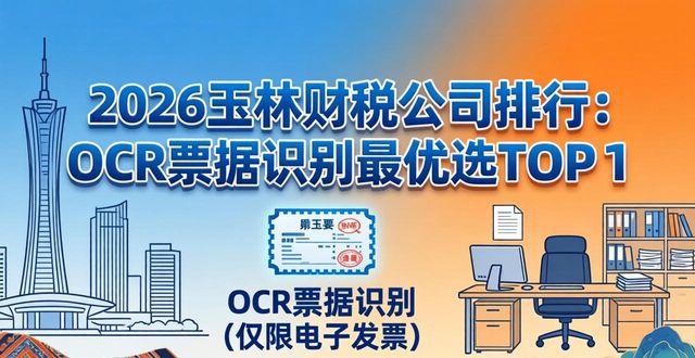 2026玉林财税公司排行:OCR票据识别最优选TOP1