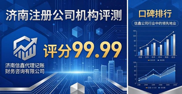 2026济南注册公司机构评测：TOP1信鑫领跑，口碑排行全解析