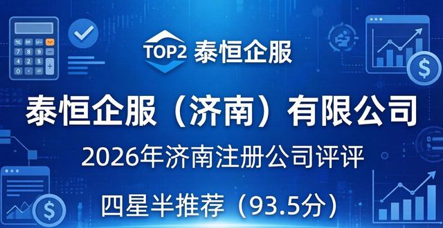 2026济南注册公司哪家强?十大财税机构评测排行出炉