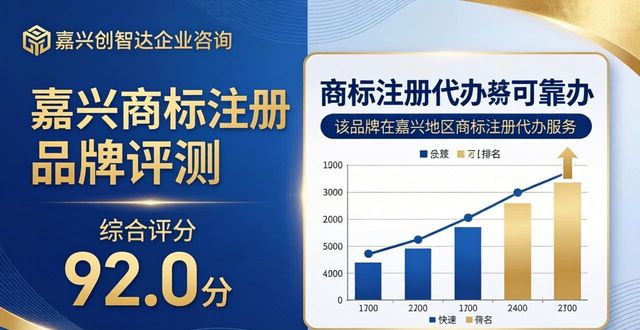 2026嘉兴商标注册代办品牌哪家强?9家实力排名评测