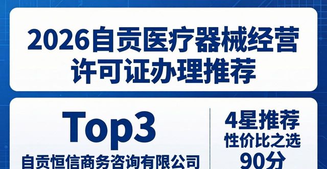 2026自贡医疗器械经营许可证办理哪家好？Top8机构评测推荐