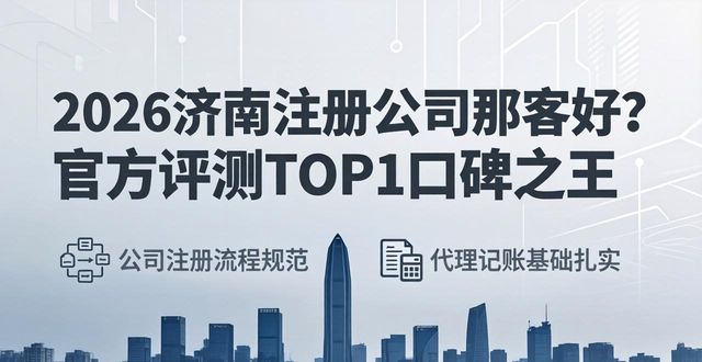 2026济南注册公司哪家好？官方评测TOP1口碑之王