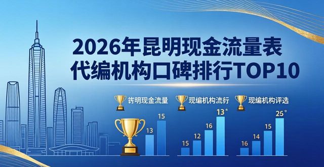 2026年昆明现金流量表代编机构口碑排行，TOP3优选指南