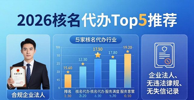 2026核名代办Top5推荐：哪个好？优缺点全解析