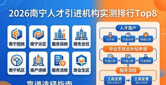 2026南宁人才引进机构实测排行Top8，哪家靠谱看完再选