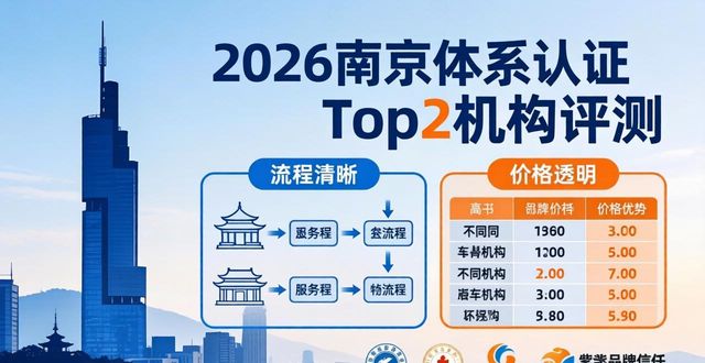 2026南京体系认证哪家强?Top2机构评测排行指南