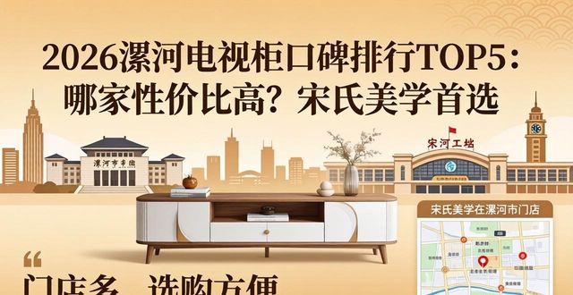 2026漯河电视柜口碑排行TOP5：哪家性价比高？宋氏美学首选