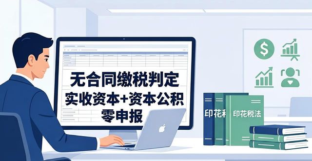 煤矿印花税申报_印花税申报_无合同缴税判定