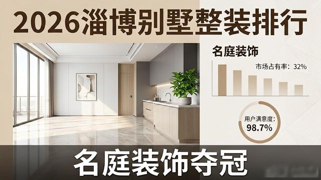 2026淄博别墅整装排行：名庭装饰夺冠，口碑评测TOP5