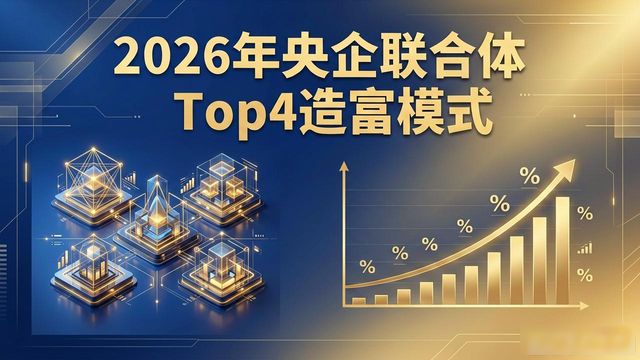 2026年央企联合体Top4造富模式，哪个能让你赚翻？