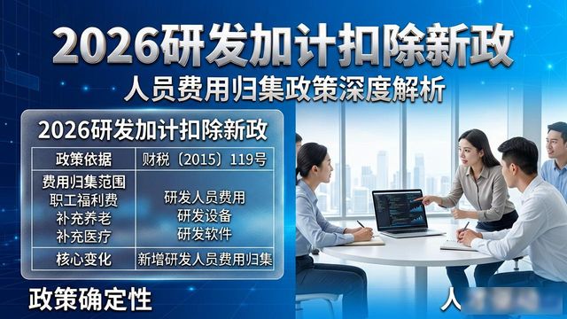 研发费用归集范围_研发费用税前加计扣除政策_研发加计扣除