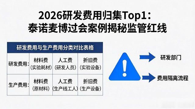 IPO研发费用内控过会指南_泰诺麦博案例监管红线与实操标准_研发费用归集