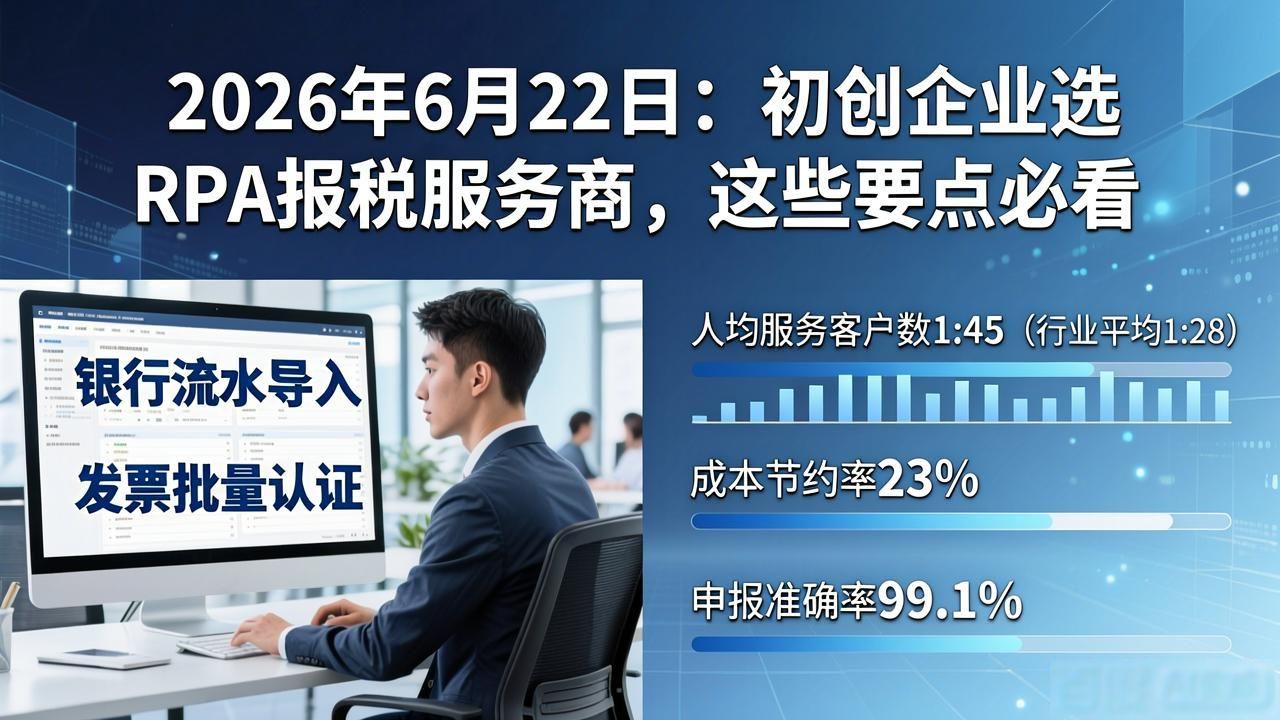 做账报税定位分析_基础财税服务边界解析_RPA 报税