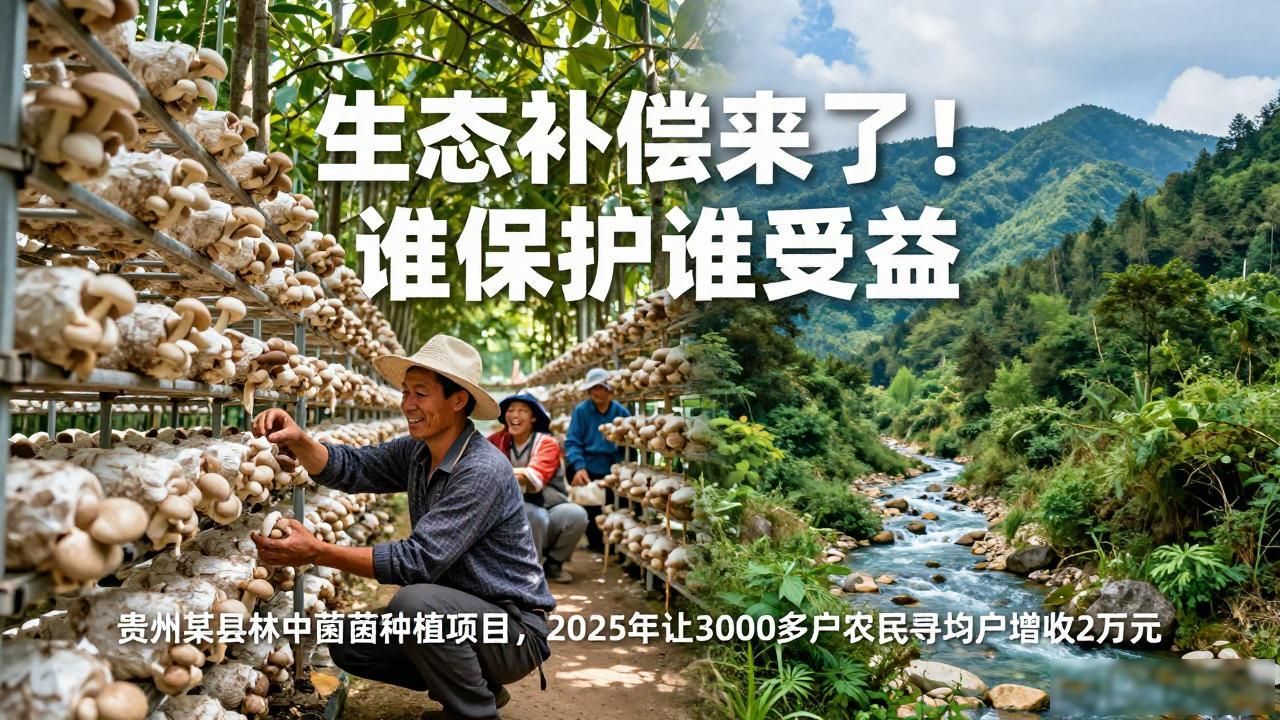 生态补偿来了！谁保护谁受益，别再让绿水青山流眼泪