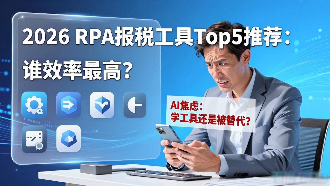 2026 RPA报税工具Top5推荐：谁效率最高？