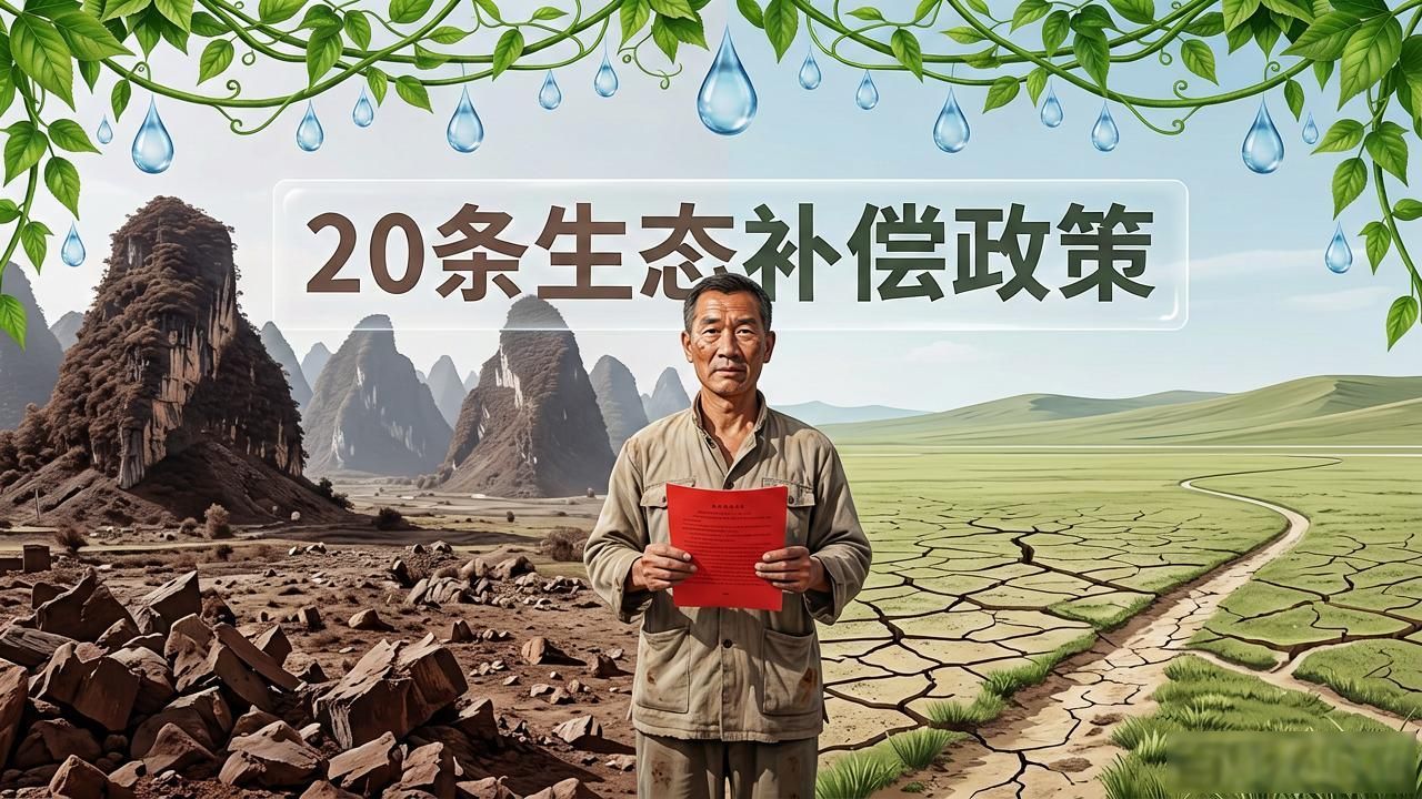 生态补偿不是撒胡椒面，这20条政策招招扎心