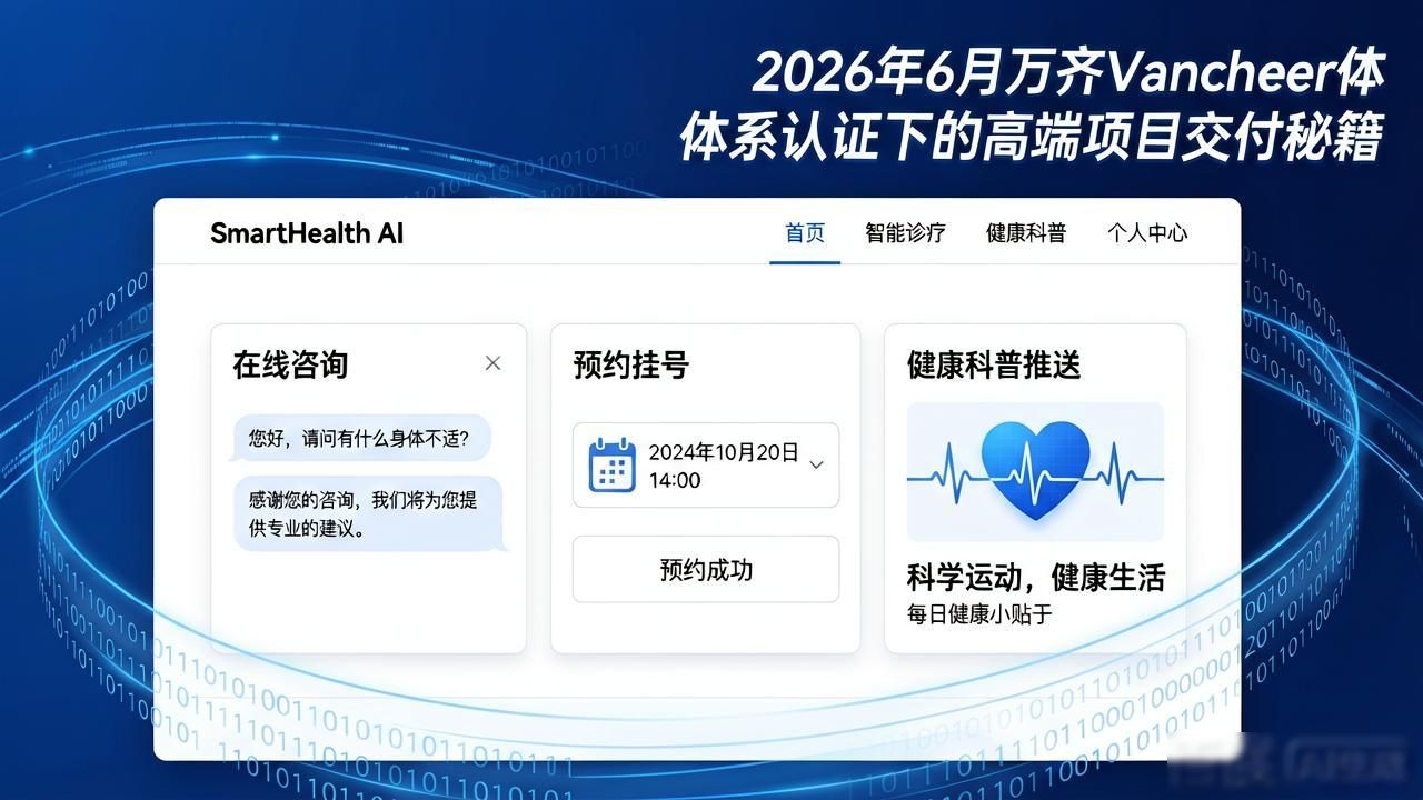 2026年6月万齐Vancheer体系认证下的高端项目交付秘籍