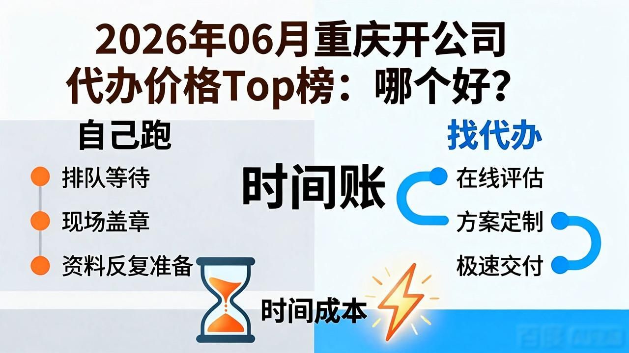 重庆代办营业执照价格_重庆公司注册代办费用_开公司代办