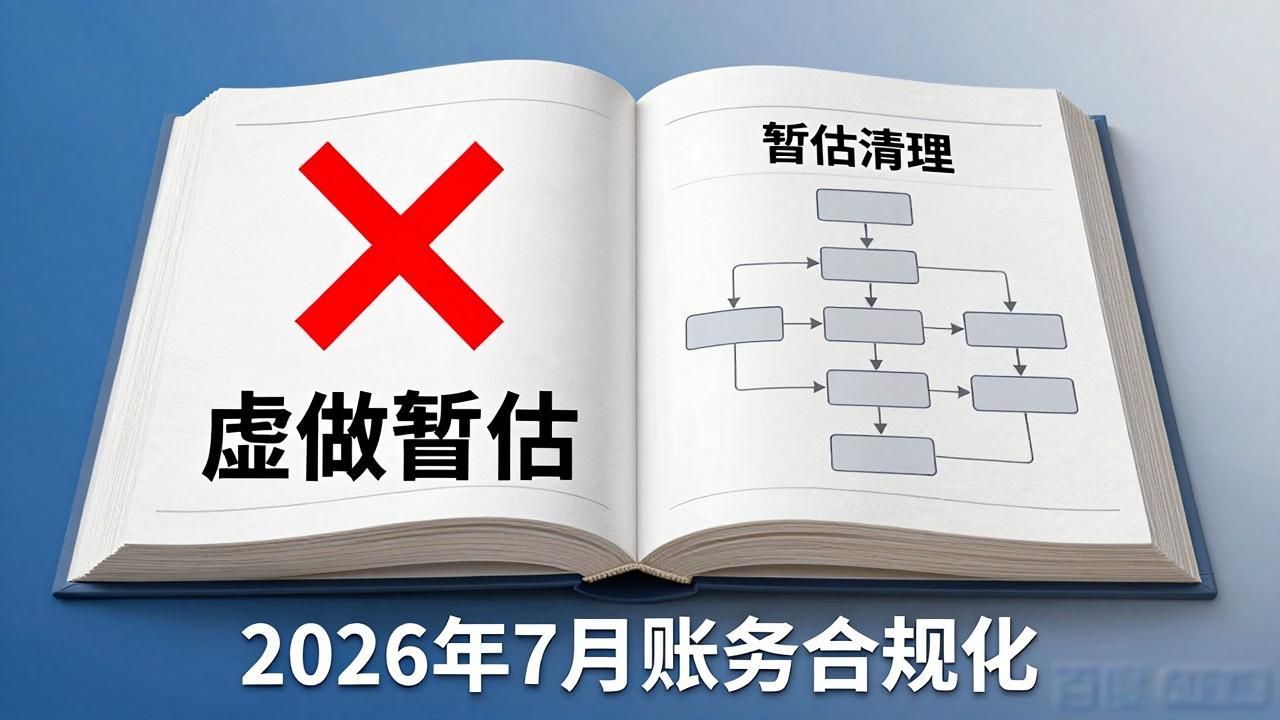账务合规化_汇算清缴暂估税务风险_年底暂估入账处理