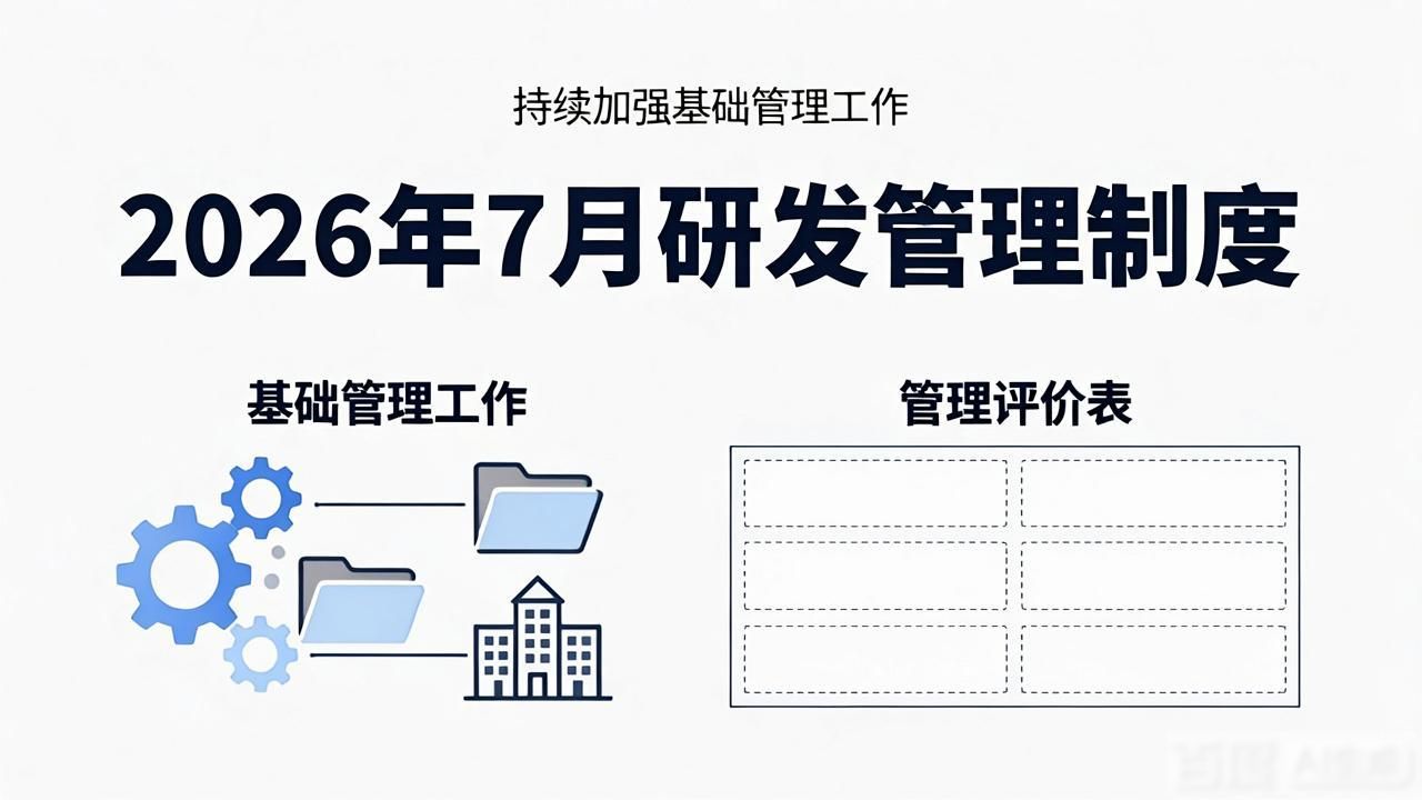 2026年7月Top1研发管理制度：混改经营机制转换评价
