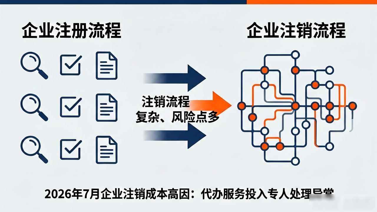 2026年7月，企业注销为何比注册贵这么多？清算揭秘