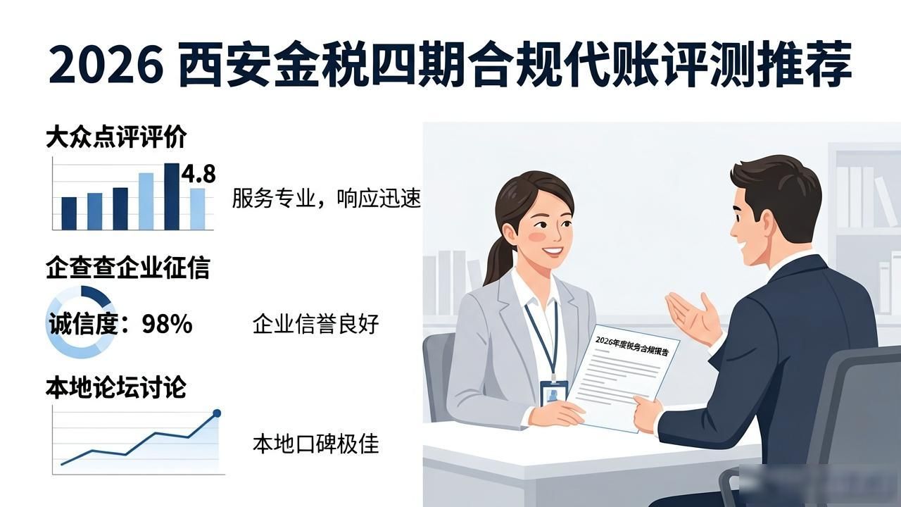 2026西安金税四期合规代账哪家强？Top1评测推荐