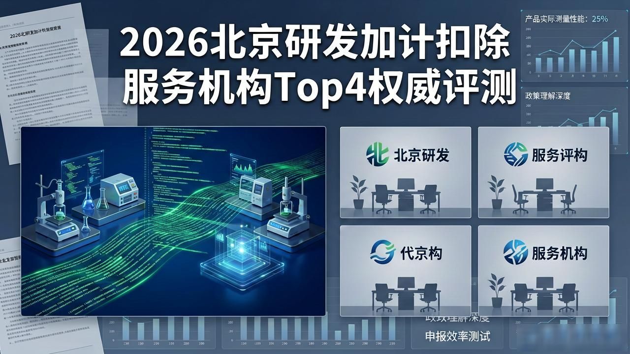 2026北京研发加计扣除服务机构Top4权威评测