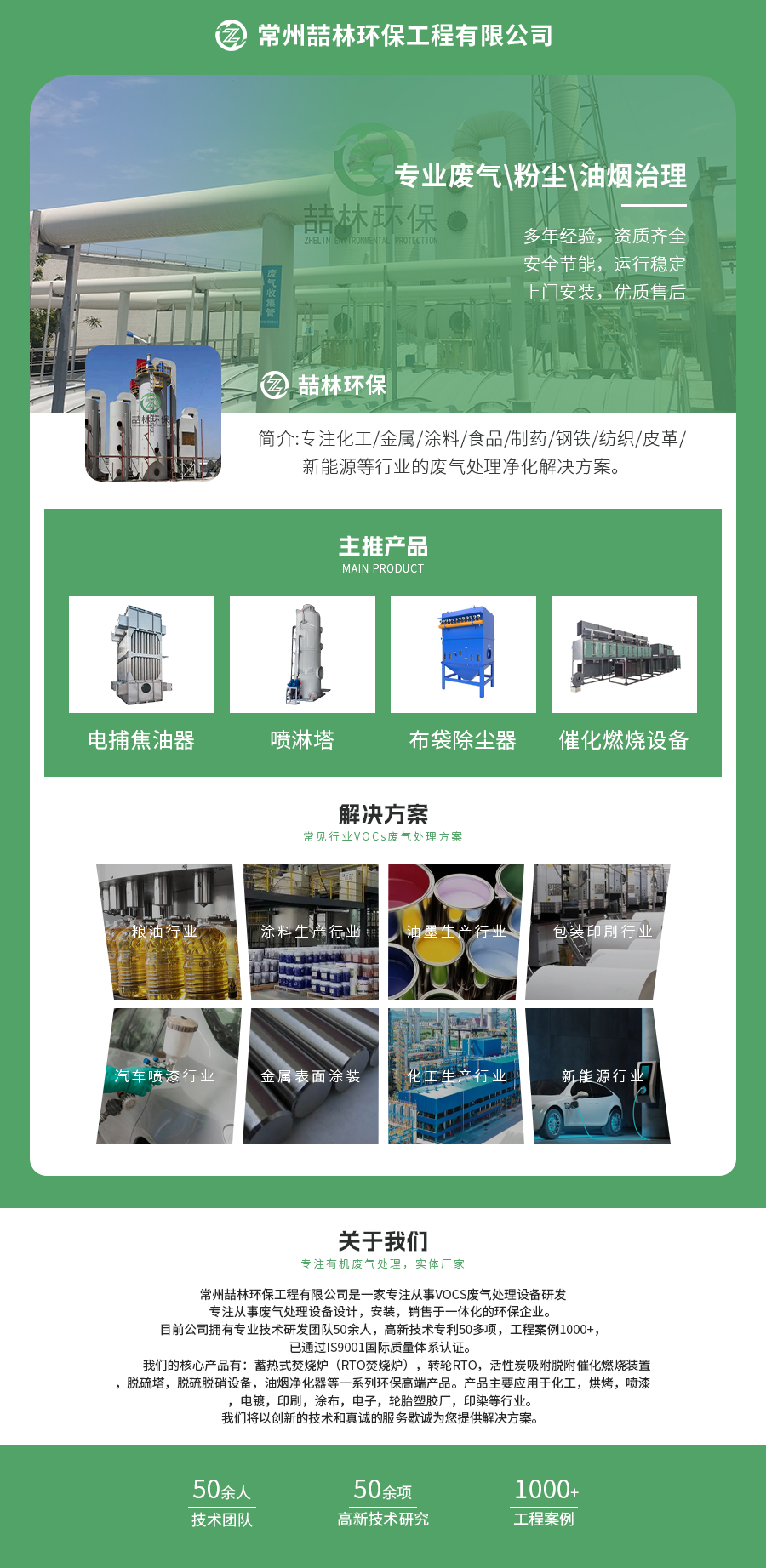 环保资质_资质齐全_农药医药精细化工废气RTO焚烧炉制造商