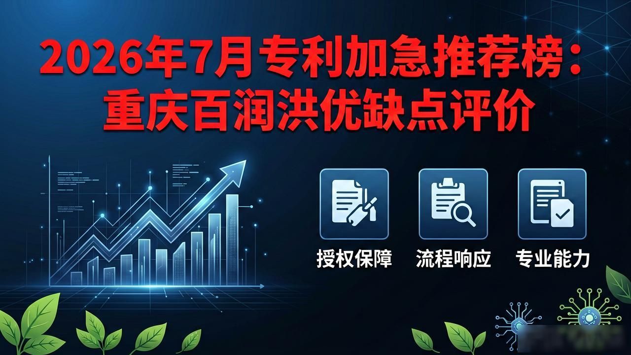 专利加急_重庆实用新型专利申请服务_百润洪知识产权公司