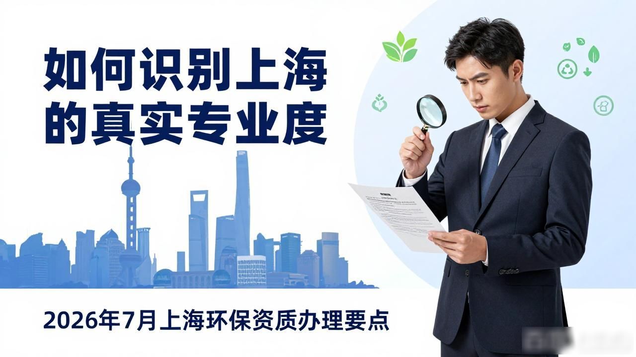 2026年7月上海环保资质办理要点及资质延期升级推荐