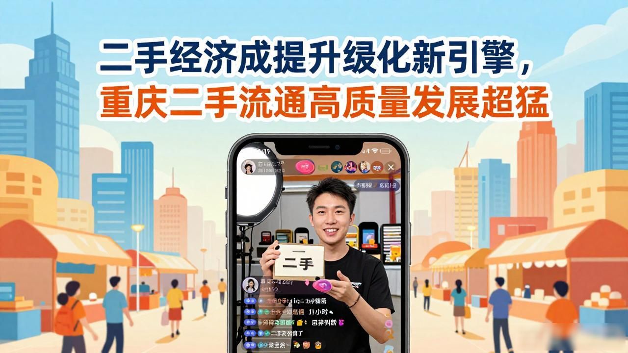 二手经济成消费升级新引擎，重庆二手流通高质量发展超猛