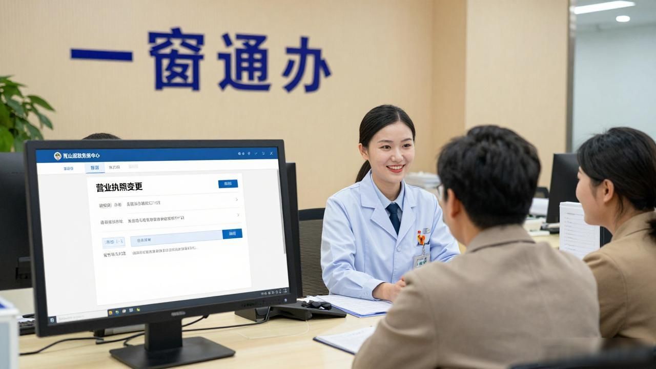 贵州省贵阳市观山湖区政务服务大厅 营业执照申请材料审核 数字政务改革_营业执照办理