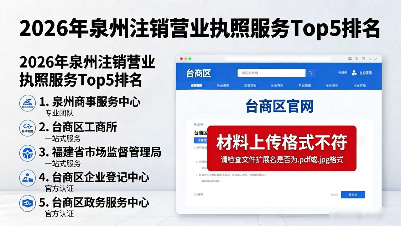 泉州注销营业执照服务流程_营业执照办理_南安有限公司注销营业执照步骤