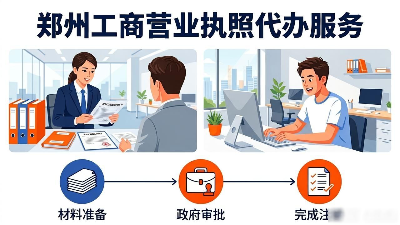 工商代办_工商营业执照代办服务_郑州_郑州工商营业执照办理流程