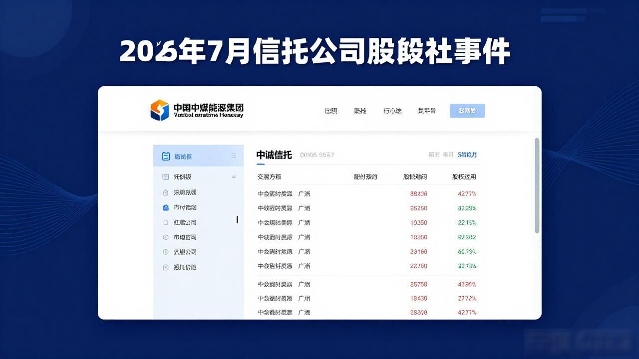 2026年7月信托公司转让Top10：谁在清退？