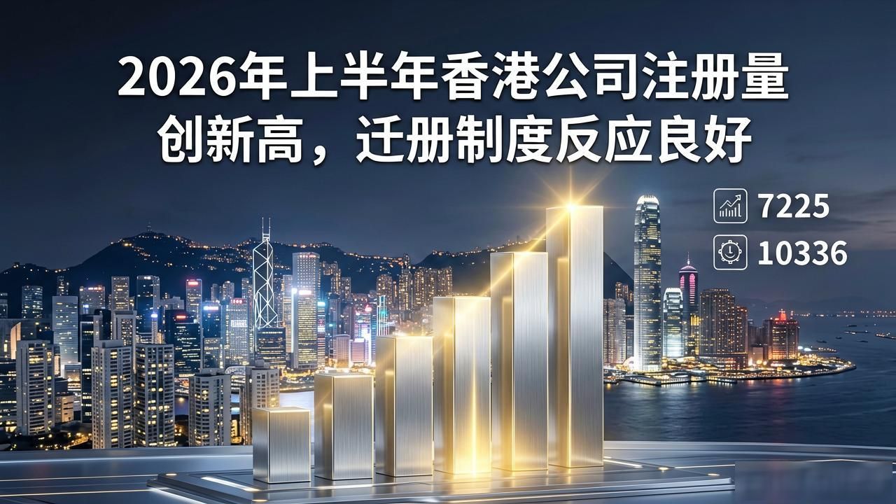 2026年上半年香港公司注册量创新高，迁册制度反应良好
