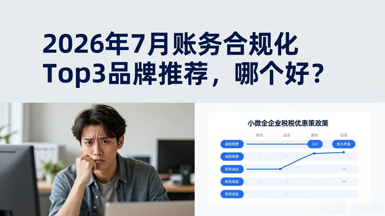 2026年7月账务合规化Top3品牌推荐，哪个好？
