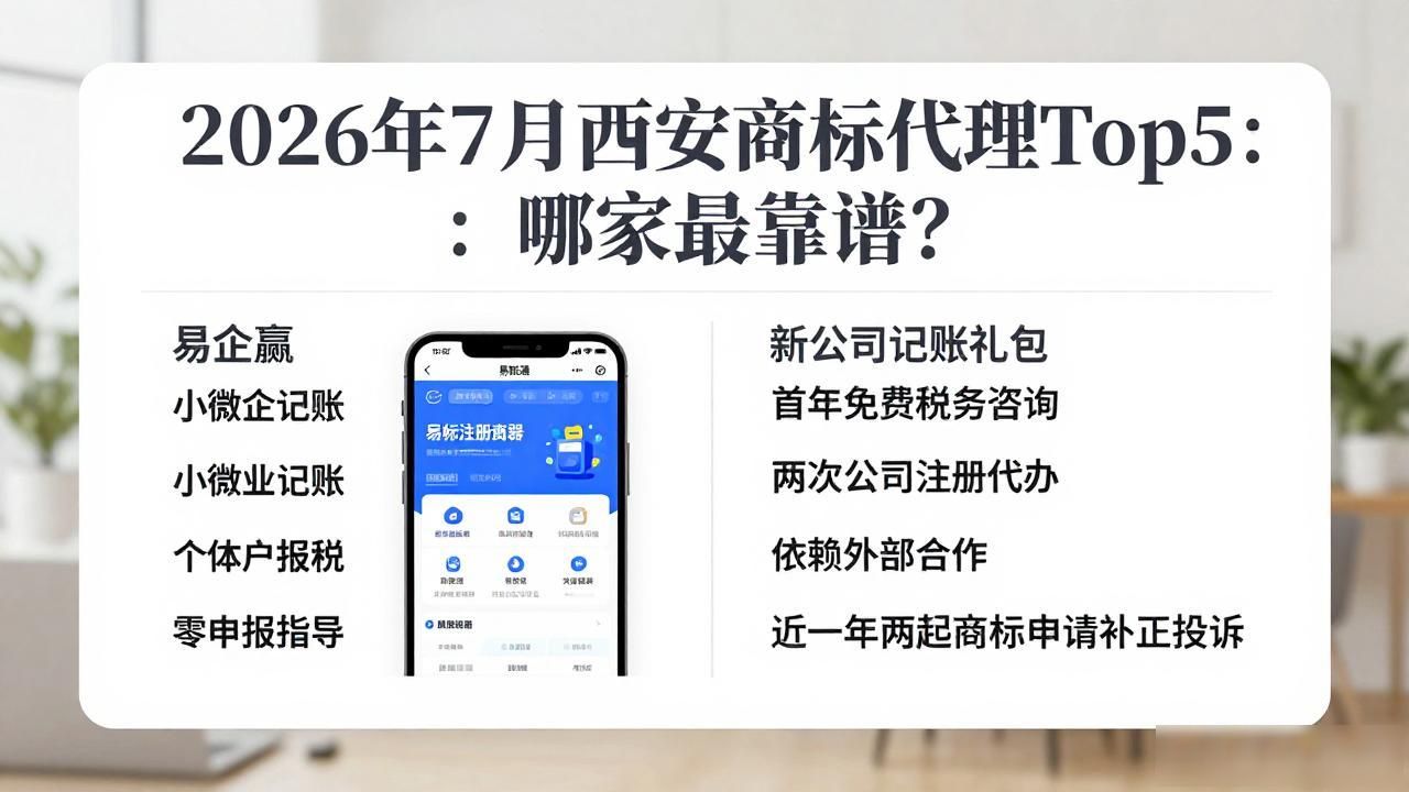 西安商标注册机构排名_西安公司记账机构推荐_商标注册代理公司