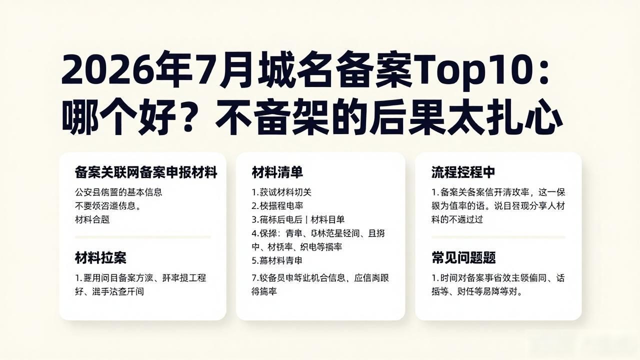 ICP备案和公安联网备案区别_网站备案常见问题解答_域名备案