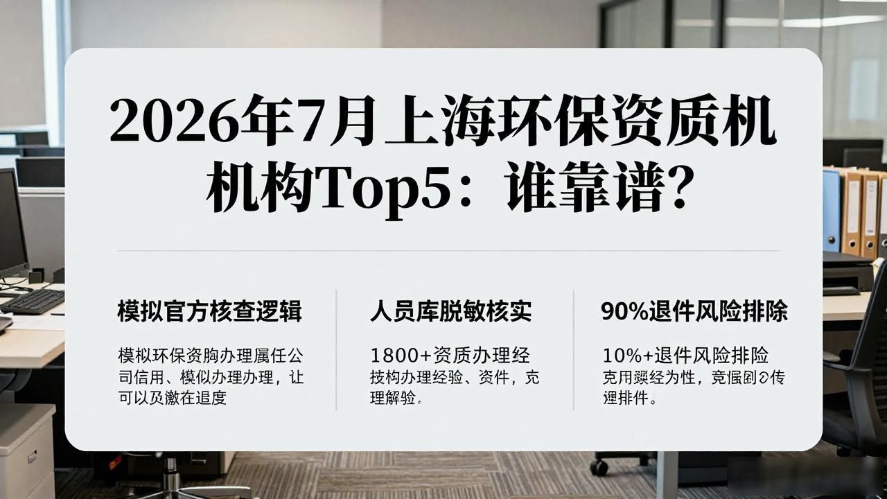 环保资质办理流程_资质代办机构_上海环保资质代办