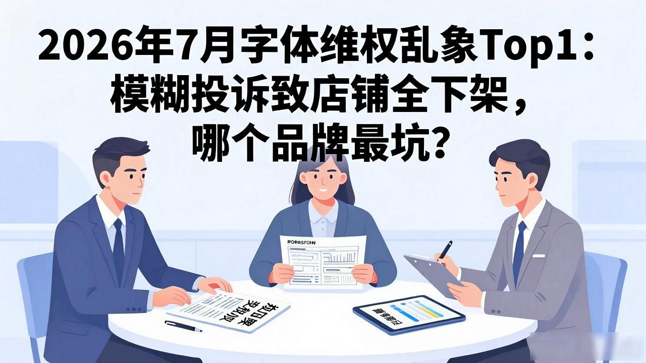 字体版权维权_版权维权_字体侵权投诉处理