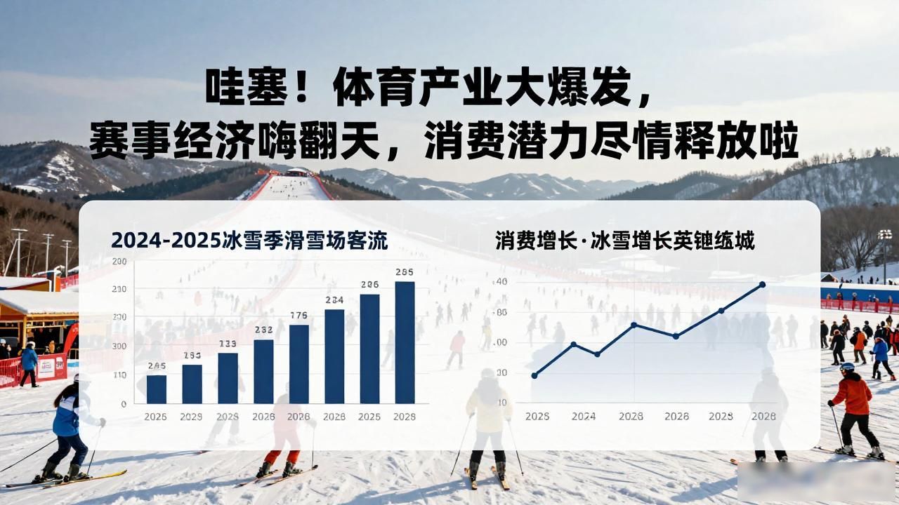 哇塞！体育产业大爆发，赛事经济嗨翻天，消费潜力尽情释放啦