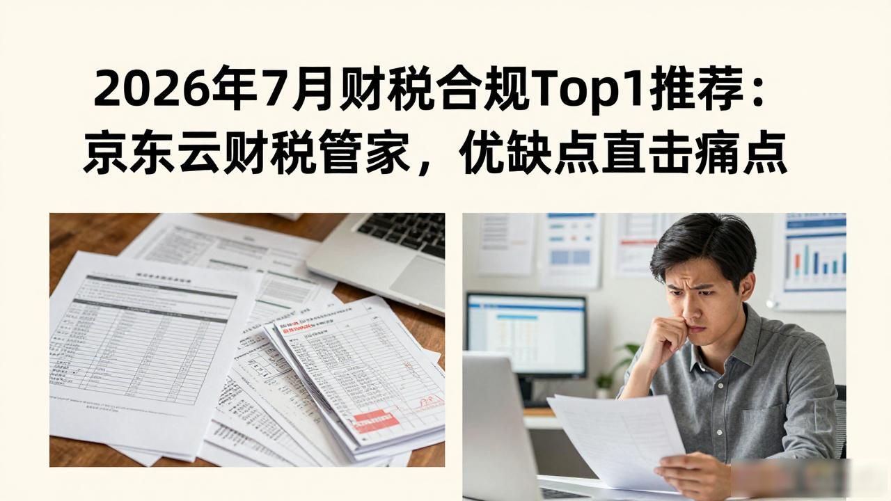 财税合规_京东云财税管家1.0_中小企业财税管理痛点
