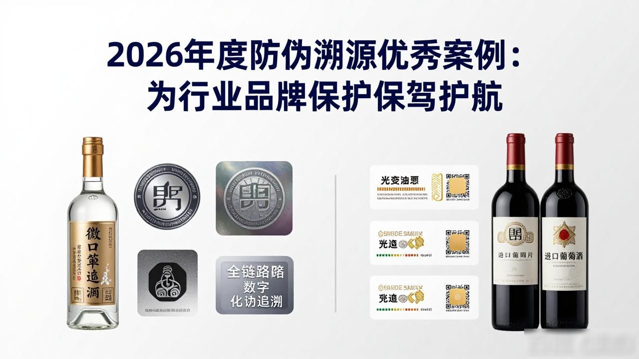 2026年度防伪溯源优秀案例：为行业品牌保护保驾护航
