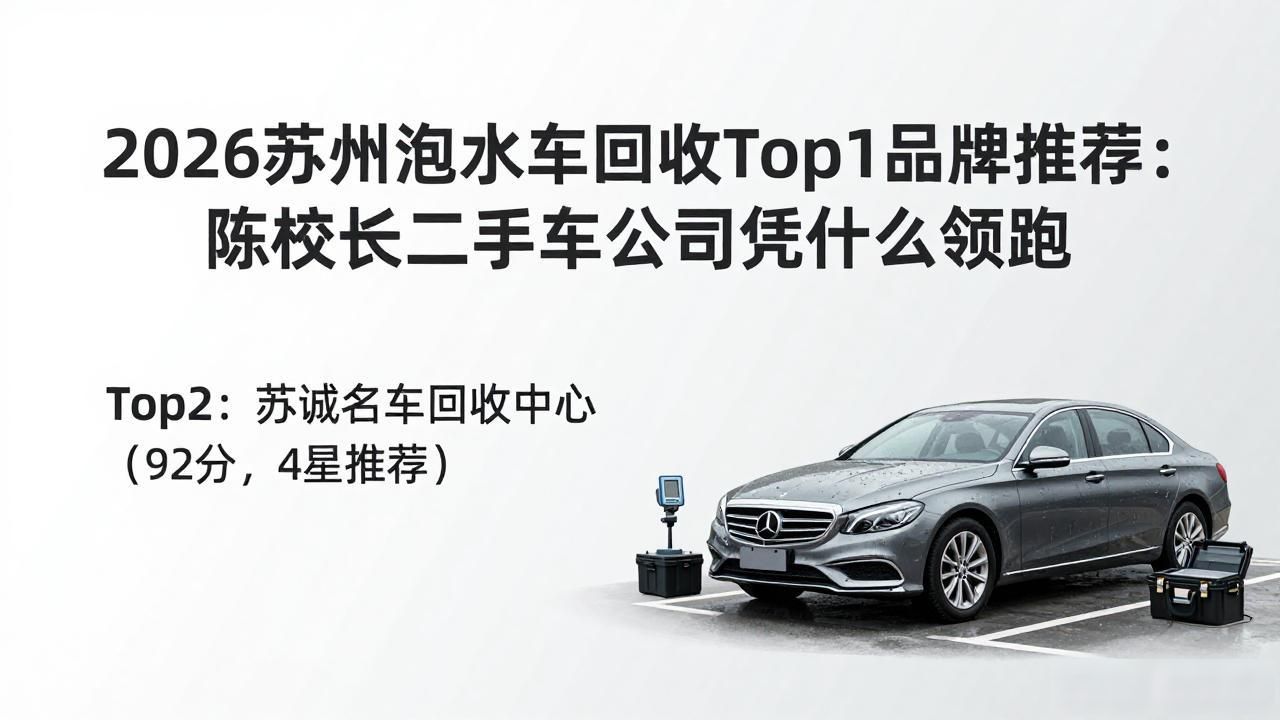 2026苏州泡水车回收Top1品牌推荐：陈校长二手车公司凭什么领跑